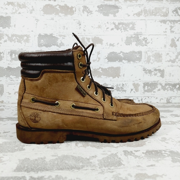 Timberland Oakwell Brown Leather Eye Chukka Boots C898 main image 6